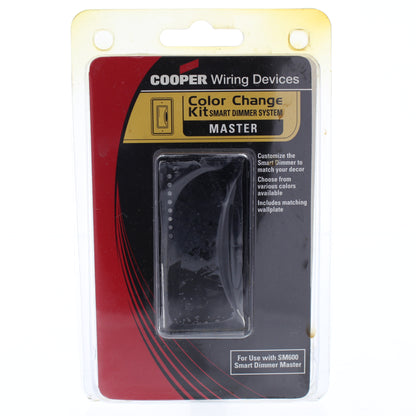 Cooper SMMKIT-BK-K Black Color Change Kit for Master Smart Dimmer System Switch