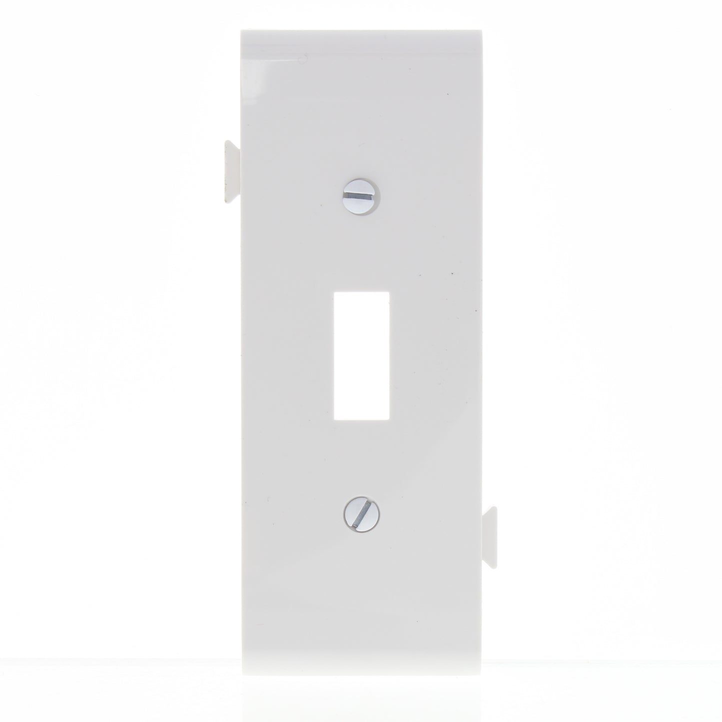 Cooper STC1W White Center Sectional Toggle Switch Nylon Wallplate Middle Cover