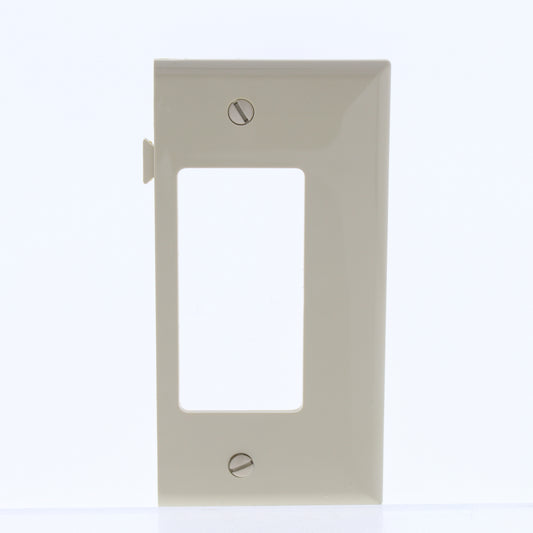 Cooper STE26V Ivory 1-Gang Decorator GFCI Thermoplastic Mid-Size Wallplate Cover