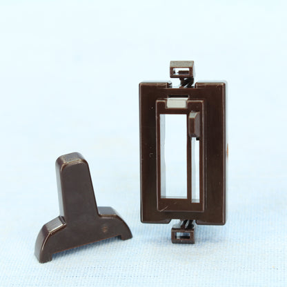 Cooper Brown Polycarbonate Color Change Kit for TAL06P Dimmer Switch TCK1-B