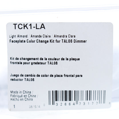 Cooper Light Almond Polycarbonate Color Change Kit for TAL06P Dimmer TCK1-LA