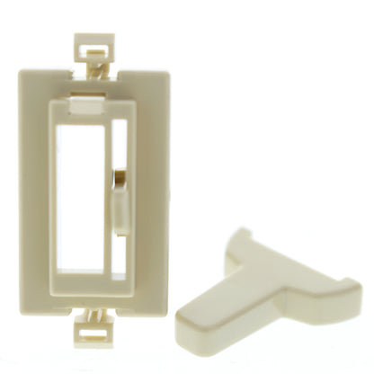 Cooper Ivory Polycarbonate Color Change Kit for TAL06P Dimmer Switch TCK1-V