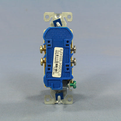 Cooper Ivory Tamper Resistant Decorator Receptacle Outlet 5-15R 15A TR1107V