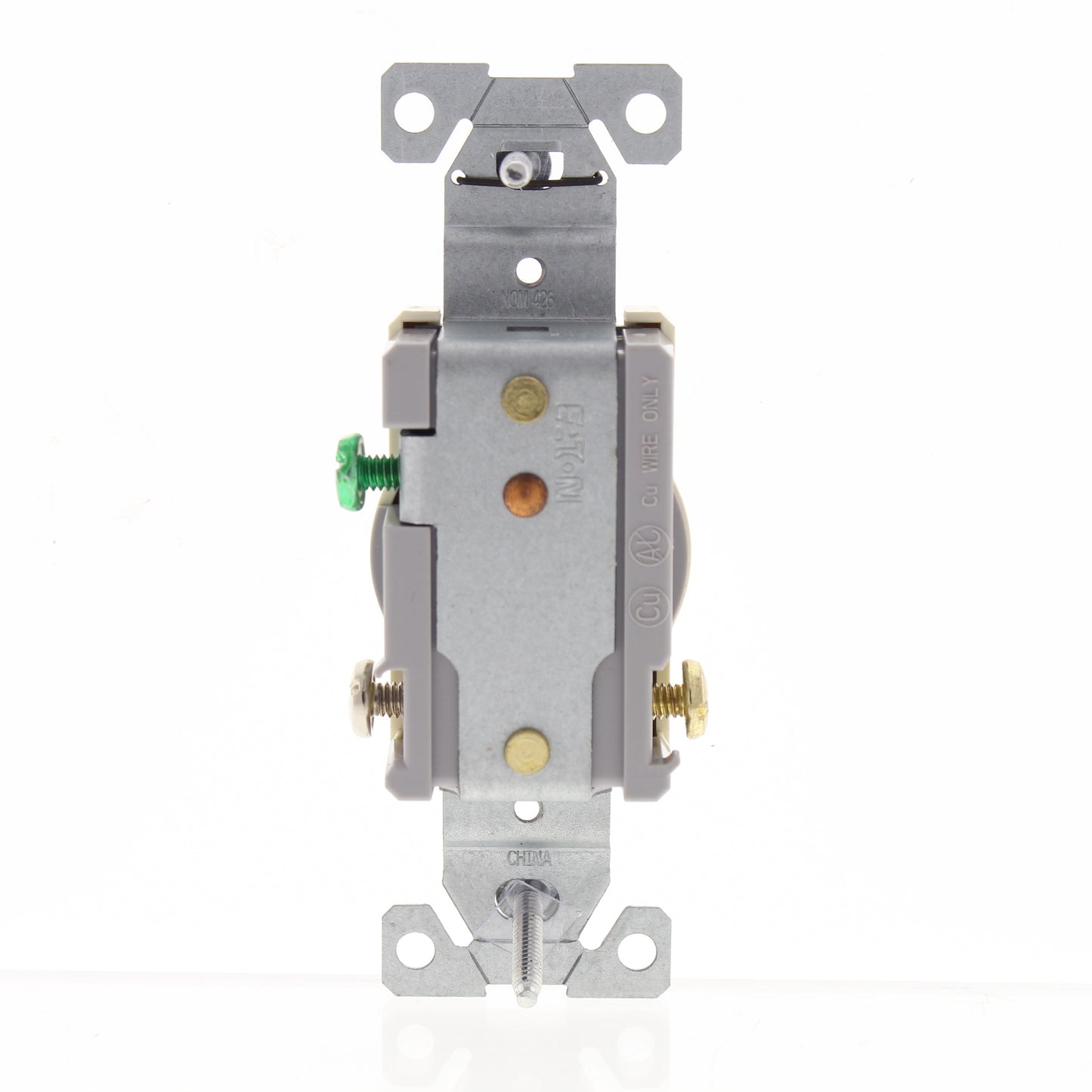 10 Cooper Almond Tamper Resistant Single Outlet Receptacles 5-20 20A TR1877A
