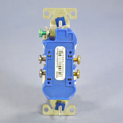 Cooper Almond Tamper Resistant Duplex Receptacle Outlet 5-15R 15A Bulk TR270A