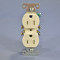 Cooper Lt Almond Tamper Resistant Duplex Receptacle Nema 5-15 15A Bulk TR270LA