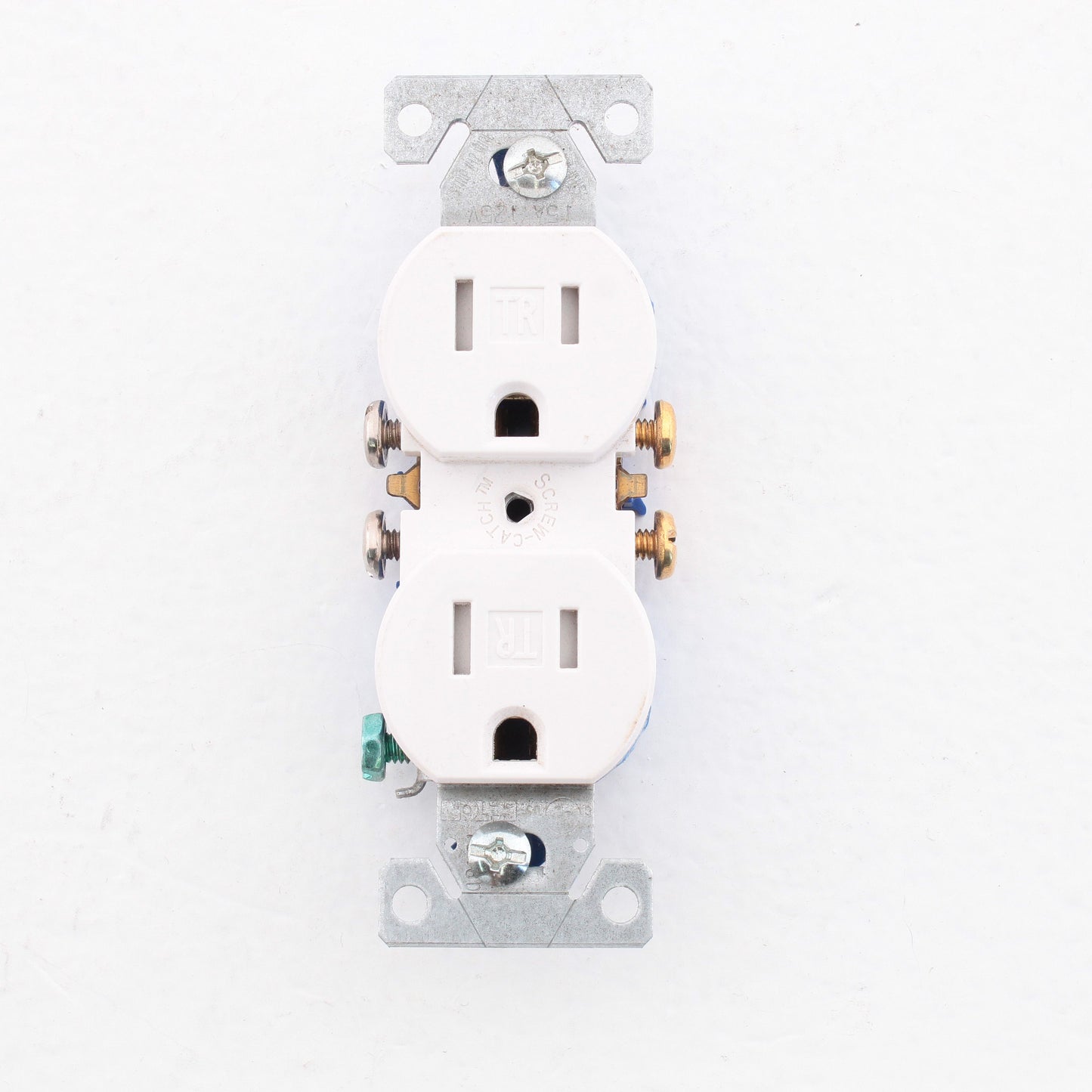 10 Cooper White Tamper Resistant Duplex Receptacle Outlets Nema 5-15R 15A TR270W