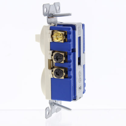 Cooper TR274A Almond Tamper Resistant Pilot Light Switch Receptacles 15A 10-Pack