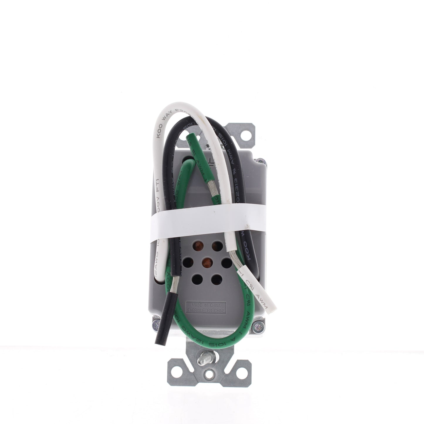 Cooper Almond Tamper Resistant Duplex Receptacle USB Charger 20A TR7746A