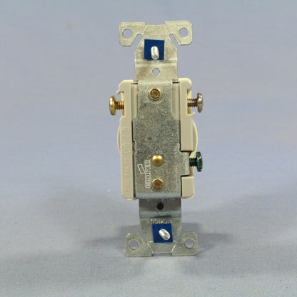 Cooper Almond Tamper Resistant Commercial Single Receptacle 5-15R 15A TR817A