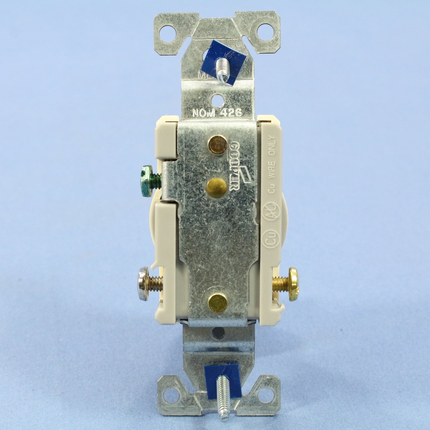 Cooper TR817LA Light Almond 15A Tamper Resistant Single Receptacles 5-15R 10pcs