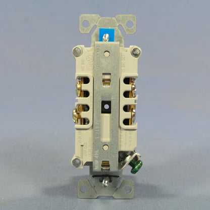 Cooper Gray Commercial Tamper Resistant Duplex Receptacle Outlet 15A TRBR15GY