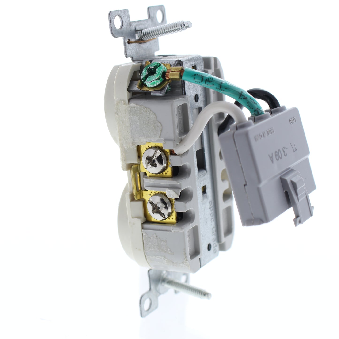 Cooper TRBR20LAM Light Almond 20A Tamper Resistant Duplex Receptacle 5-20R 125V