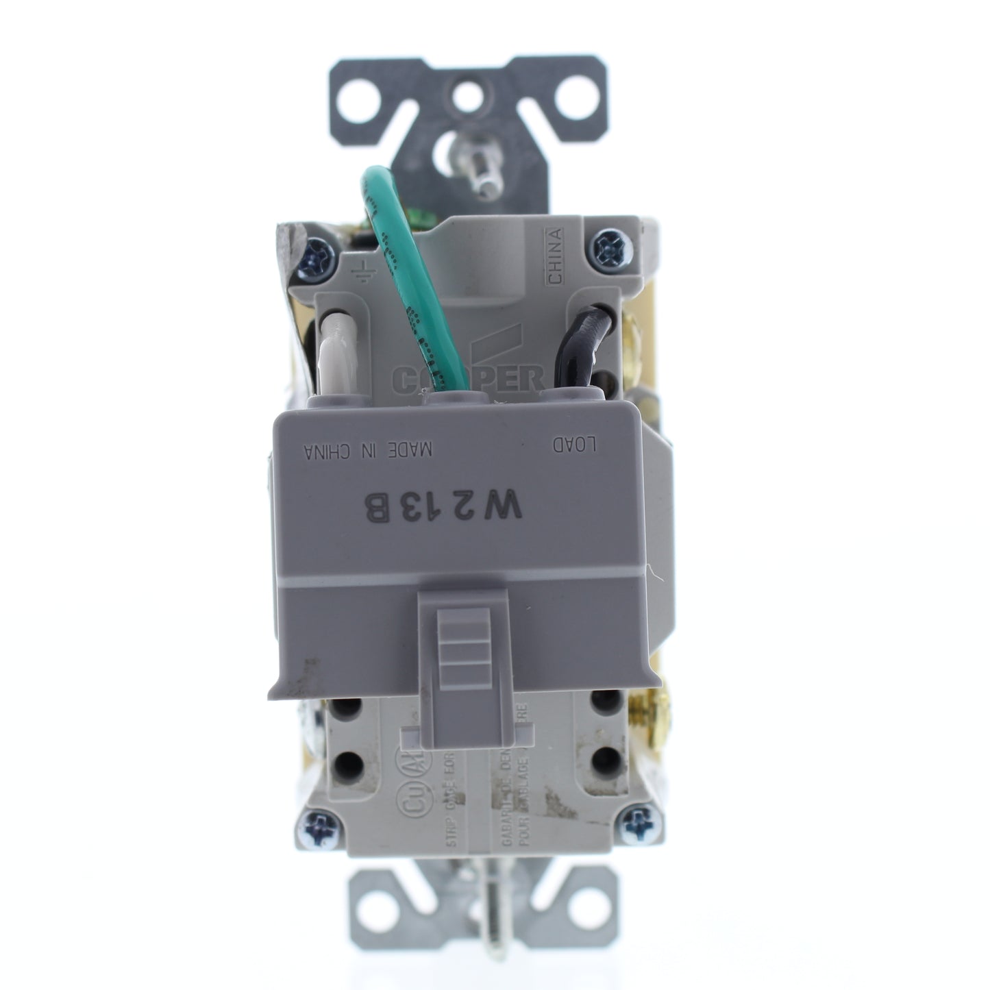 Cooper Ivory Tamper Resistant Gfci Outlet with Quick-Connect 5-20 20A TRVGF20BVM