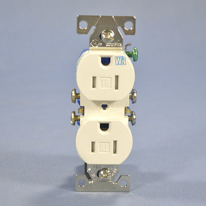 Cooper Lt Almond Tamper Weather Resistant Duplex Receptacle 15A TWR270LA Boxed