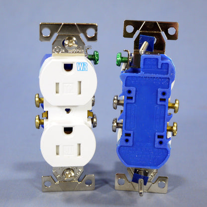 Cooper TWR270W White Tamper Weather Resistant Duplex Receptacle 5-15R 15A 10pcs