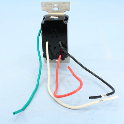 Cooper VS106D1-A Almond Incandescent Vacancy Sensor Dimmer 120V 600W 1-Pole
