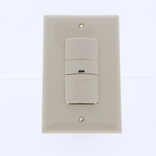 Cooper VSW-P-0801-120-V Ivory Manual Passive Infrared Vacancy Sensor 600W PIR