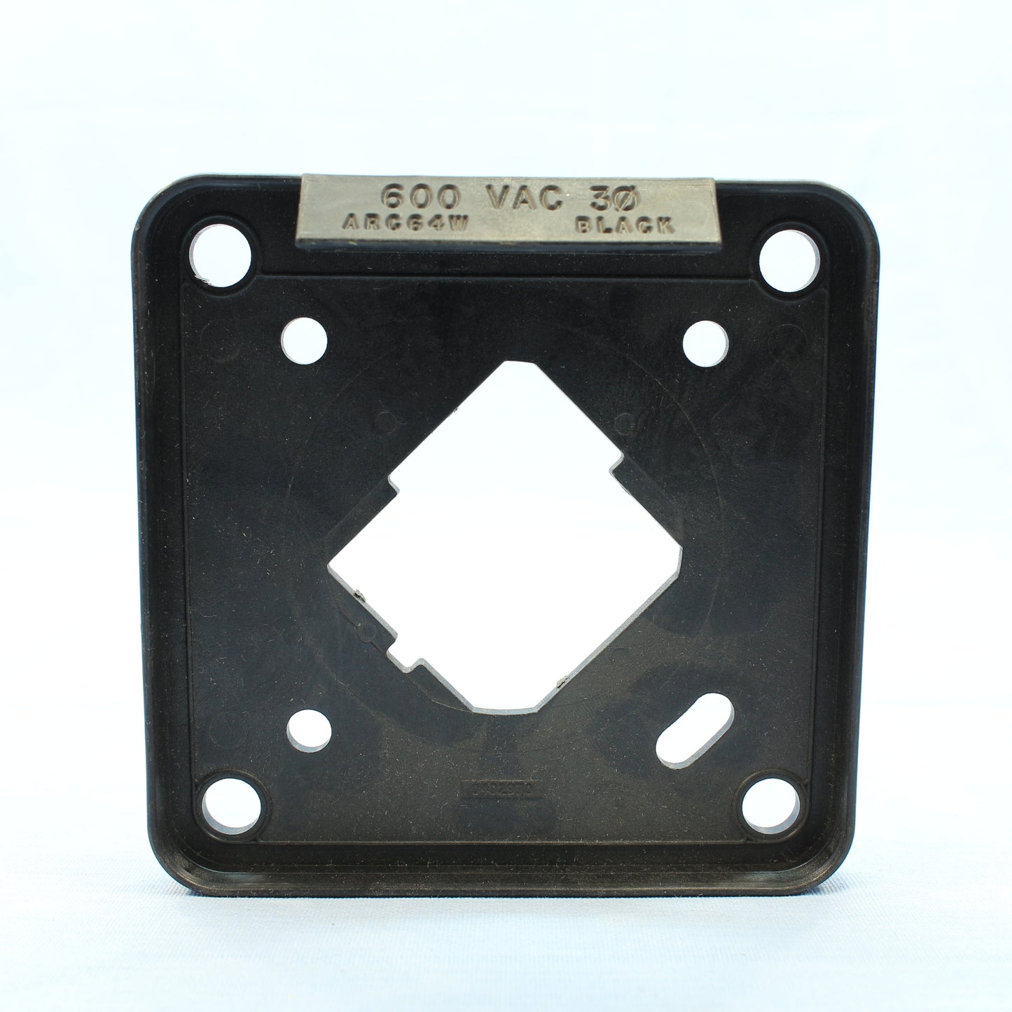 Cooper Pin & Sleeve Polarizer Plate 600 VAC 3� ARC64W Black 0402970 WD03367 60A