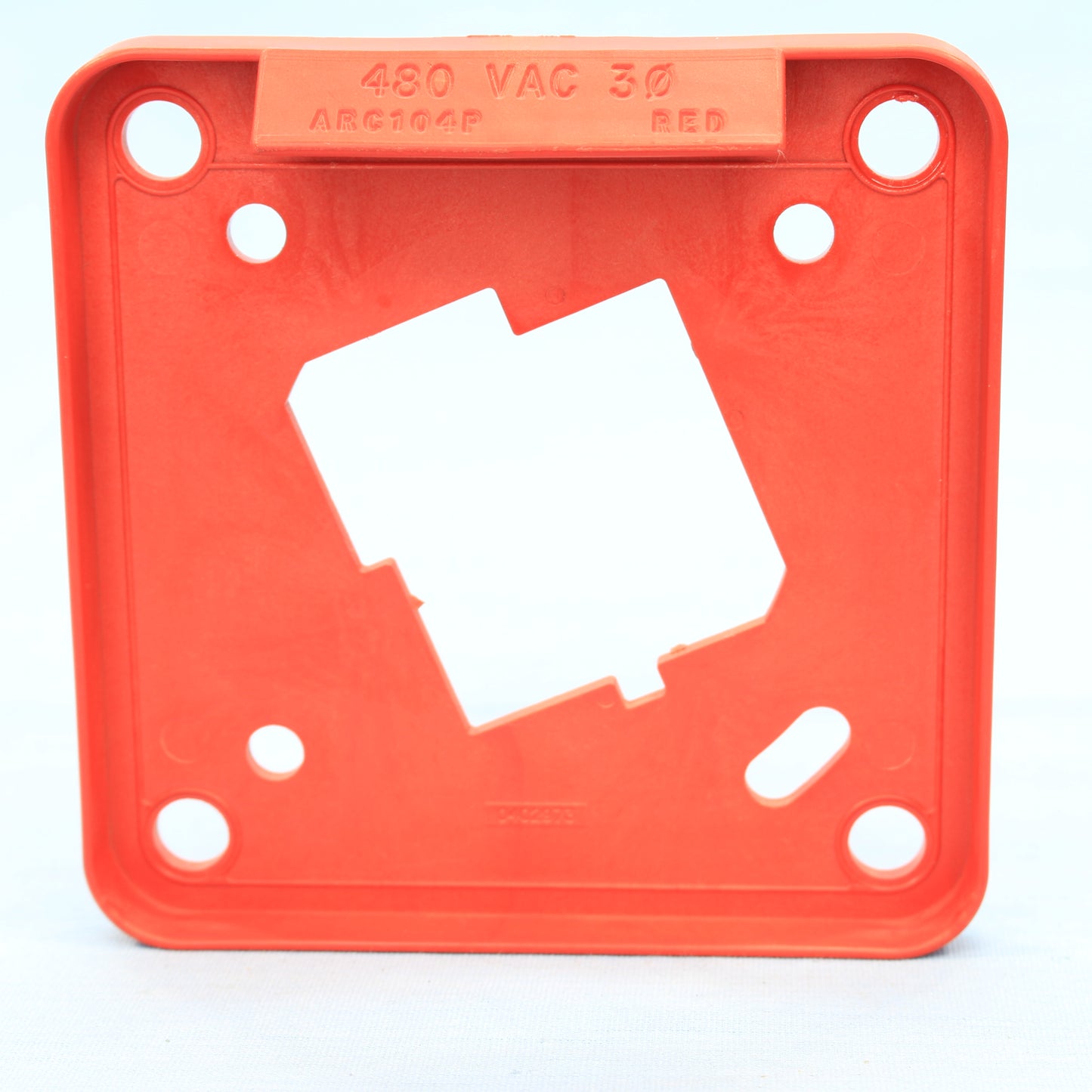 Cooper Pin & Sleeve Polarizer Plate 480 VAC 3� ARC104P Red 0402973 WD034817 100A
