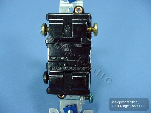 Cooper Wiring CS315W White Commercial Toggle Wall Light Switches 3-Way 15A 10pcs