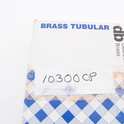 Dearbom Brass 10300CP Polished Chrome Plated 20 ga. Brass J-Bend