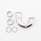 Dearbom Brass 10300CP Polished Chrome Plated 20 ga. Brass J-Bend