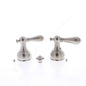 Delta #H215SS Stainless Steel Traditional Classic Metal Lever Handle 2pcs