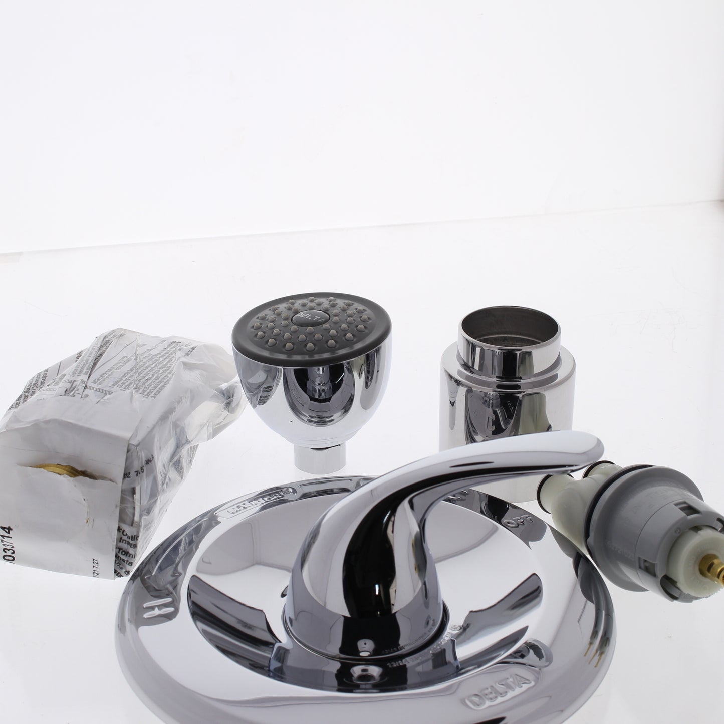 Delta 1-Function Pressure Balanced Tub Shower w/ Slip-On Spout NO Rough-In Valve