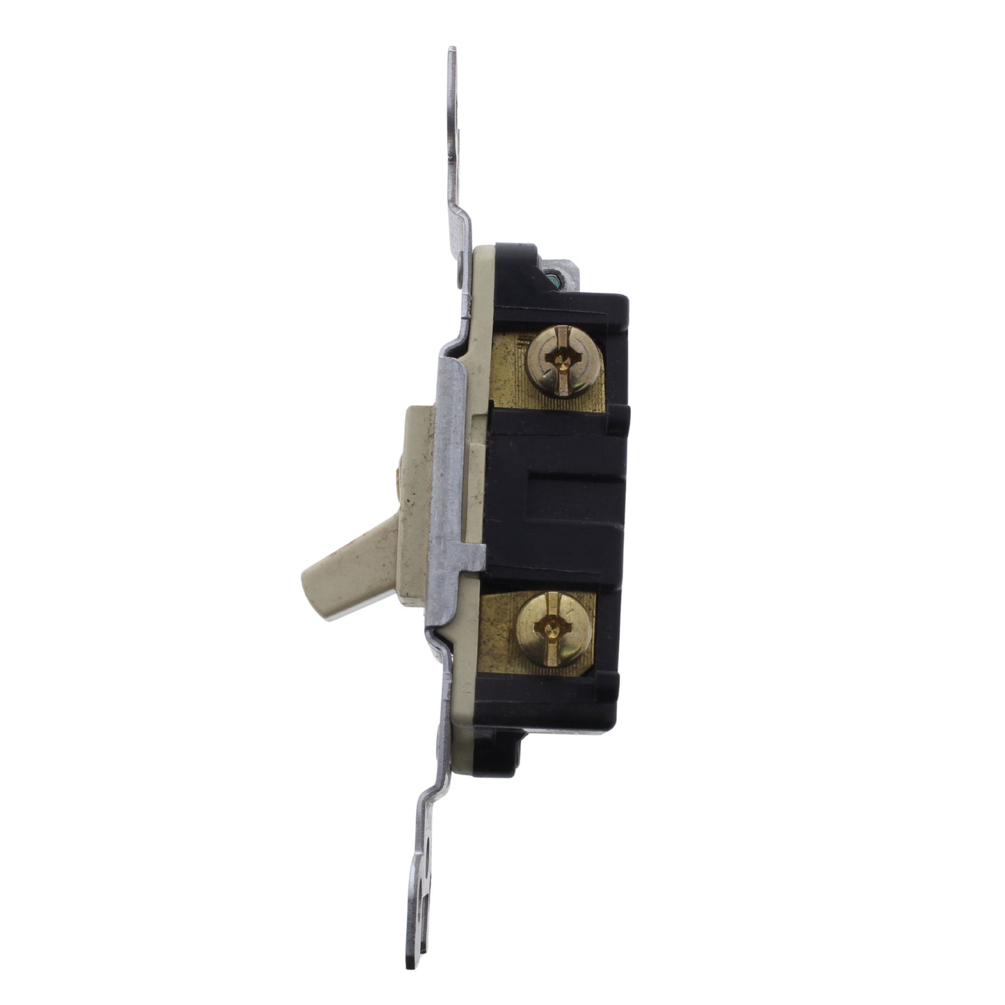 Do It Best Ivory ON/OFF Framed Toggle Light Switch Single Pole 15A 120V 505587