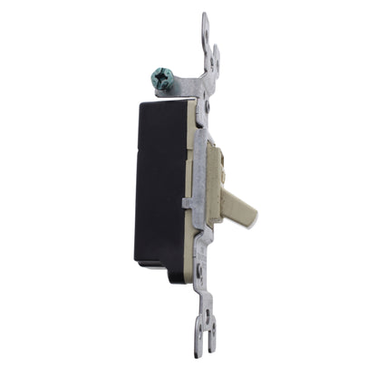Do It Best Ivory ON/OFF Framed Toggle Light Switch Single Pole 15A 120V 505587