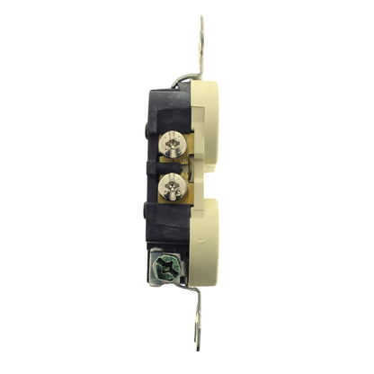 DoItBest by Leviton 5320-I Ivory 15A Decorator Duplex 5-15R Outlet Residential