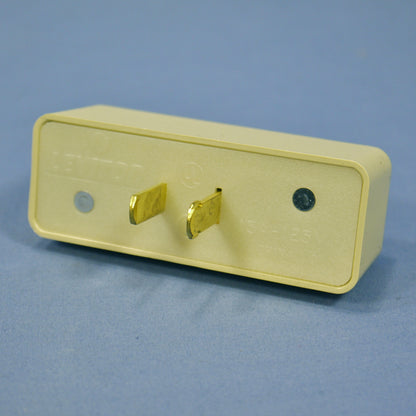 Do It Best Ivory Triple Tap Outlet Adapter Nema 1-15R 15A 125V 520341 Carded