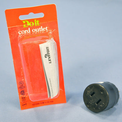 Do It Best Straight Blade Plug Connector Non-Grounding Nema 1-15 15A 125V 521288