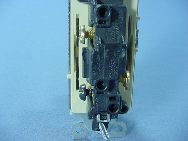 DoItBest 529878 Ivory Residential Decorator 3-Way Rocker Wall Light Switch 15A