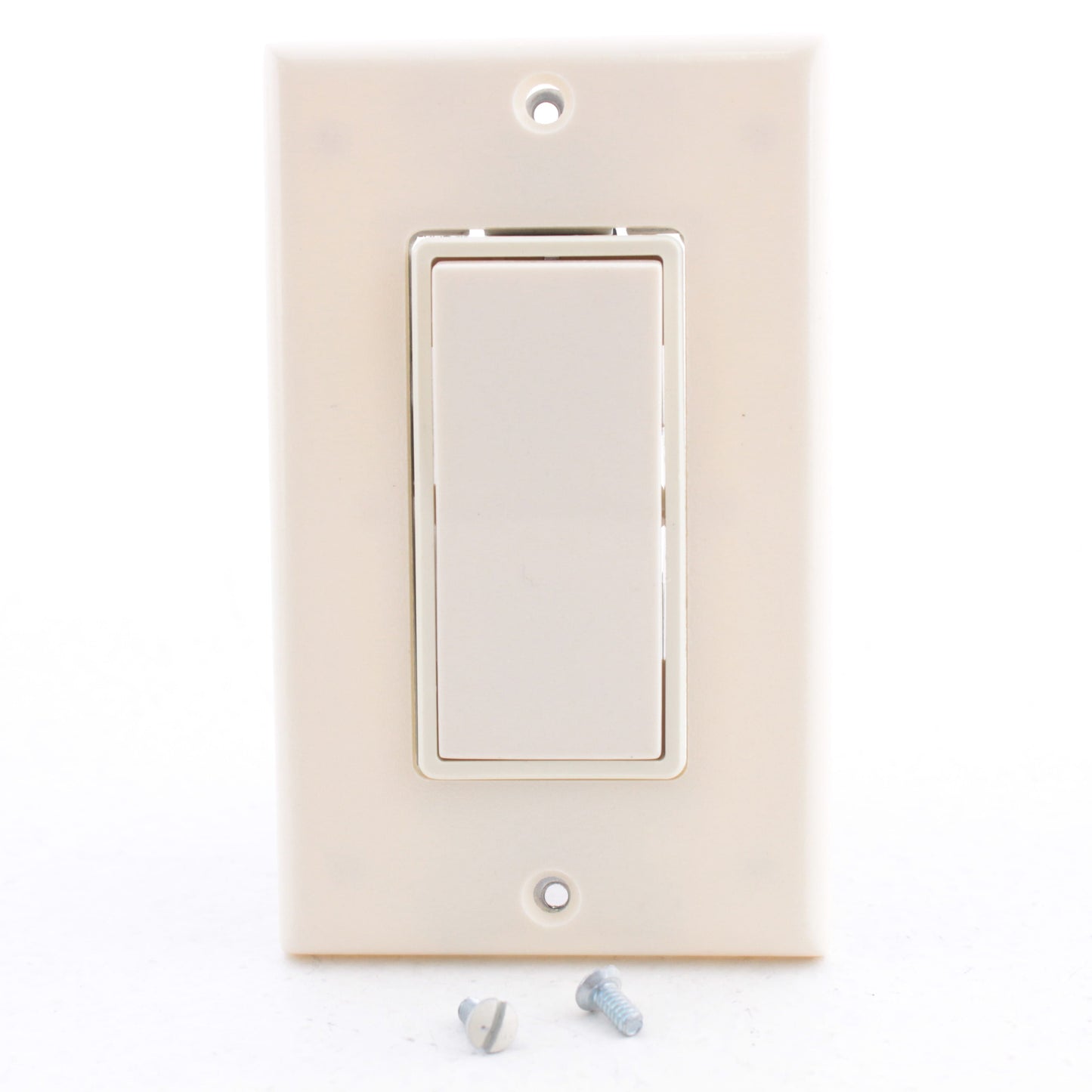 Do It Best 552429 Almond It Best Lighted Single Pole Decorator Rocker Switch