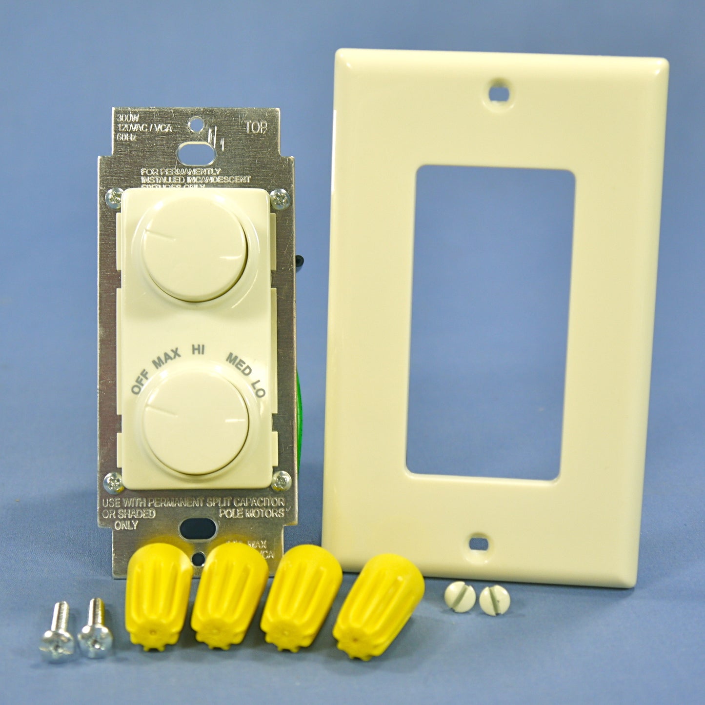 Do It Best Almond Ceiling Fan Speed Control Dimmer Switch 300W 1.5A 557757