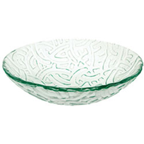 Decolav 17" Artistic Non-Tempered Glass Vanity Vessel Sink Bowl