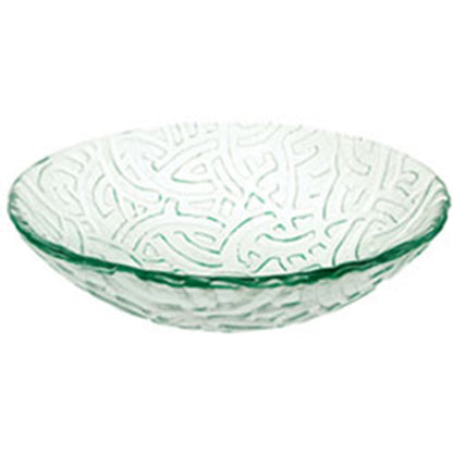Decolav 17" Artistic Non-Tempered Glass Vanity Vessel Sink Bowl