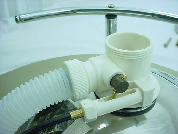 Decolav 2240-8P-SG Sage Glass Bathroom Lavatory Vanity Sink Stainless Steel Sink