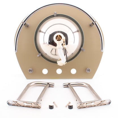 Decolav White Triangle Stainless Pedestal 3101T-P-WH