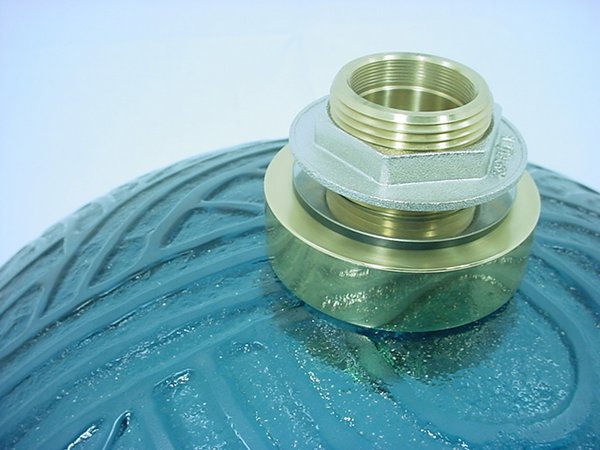 Decolav Polished Brass Non-Closing Umbrella Drain Vessel Sink Mounting Ring