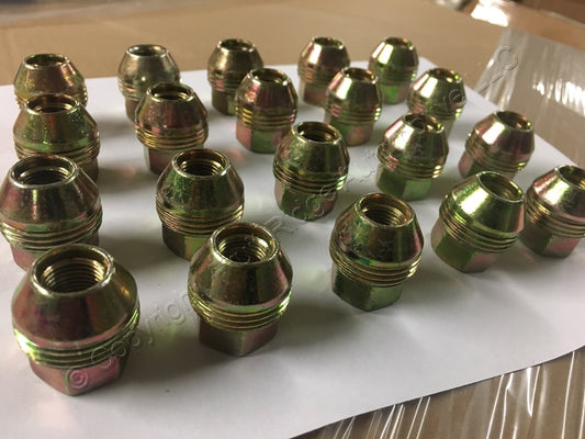 Dorman 611-178 Gold Zinc Acorn Hex Lug Nut 13/16" 1/2"-20 Dual Thread 20pcs