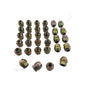 Dorman 611-178 Gold Zinc Acorn External Lug Nut 13/16 1/2"-20 Dual Thread 32pcs
