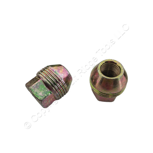 Dorman 611-178 Gold Zinc Acorn External Lug Nut 13/16 1/2"-20 Dual Thread 32pcs