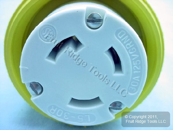 Daniel Woodhead 29W47 Watertite Locking Connector Twist Lock Plug L5-30 30A 125V