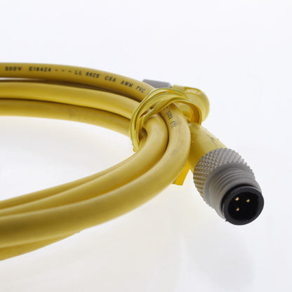 6' Harrison Metallic Quick Disconnect PVC Cord 22-3 3-Pole Right Angle 71293-003