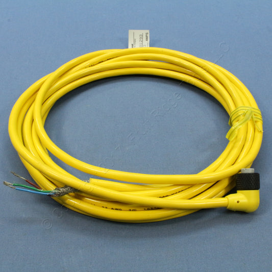 Woodhead 81293 Micro Change Quick Disconnect Cord Pigtail 3-Pole Straight Female