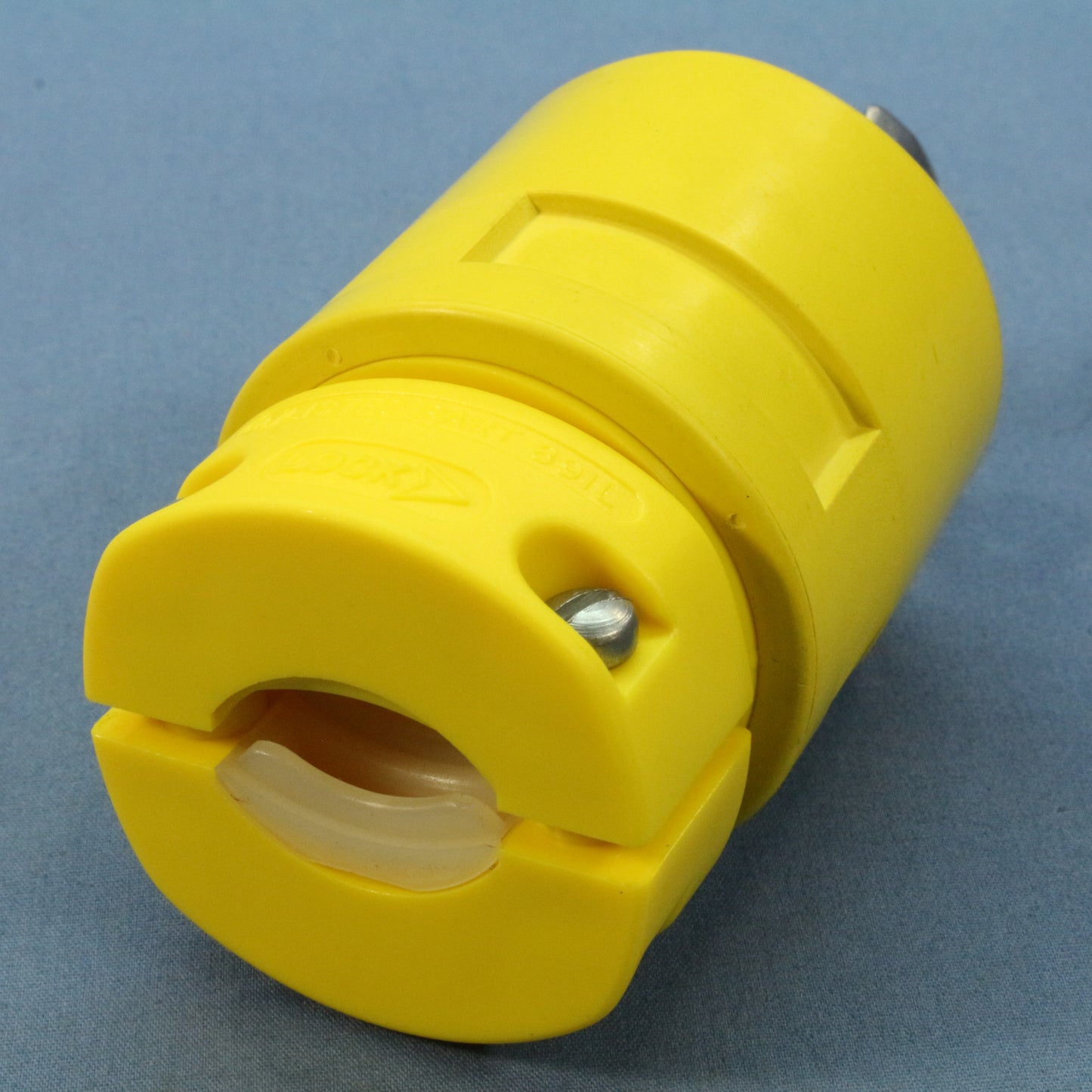 Daniel Woodhead 891L Yellow Nylon Twist-Lock Male Plug L14-20P 3P4W 20A 125/250V