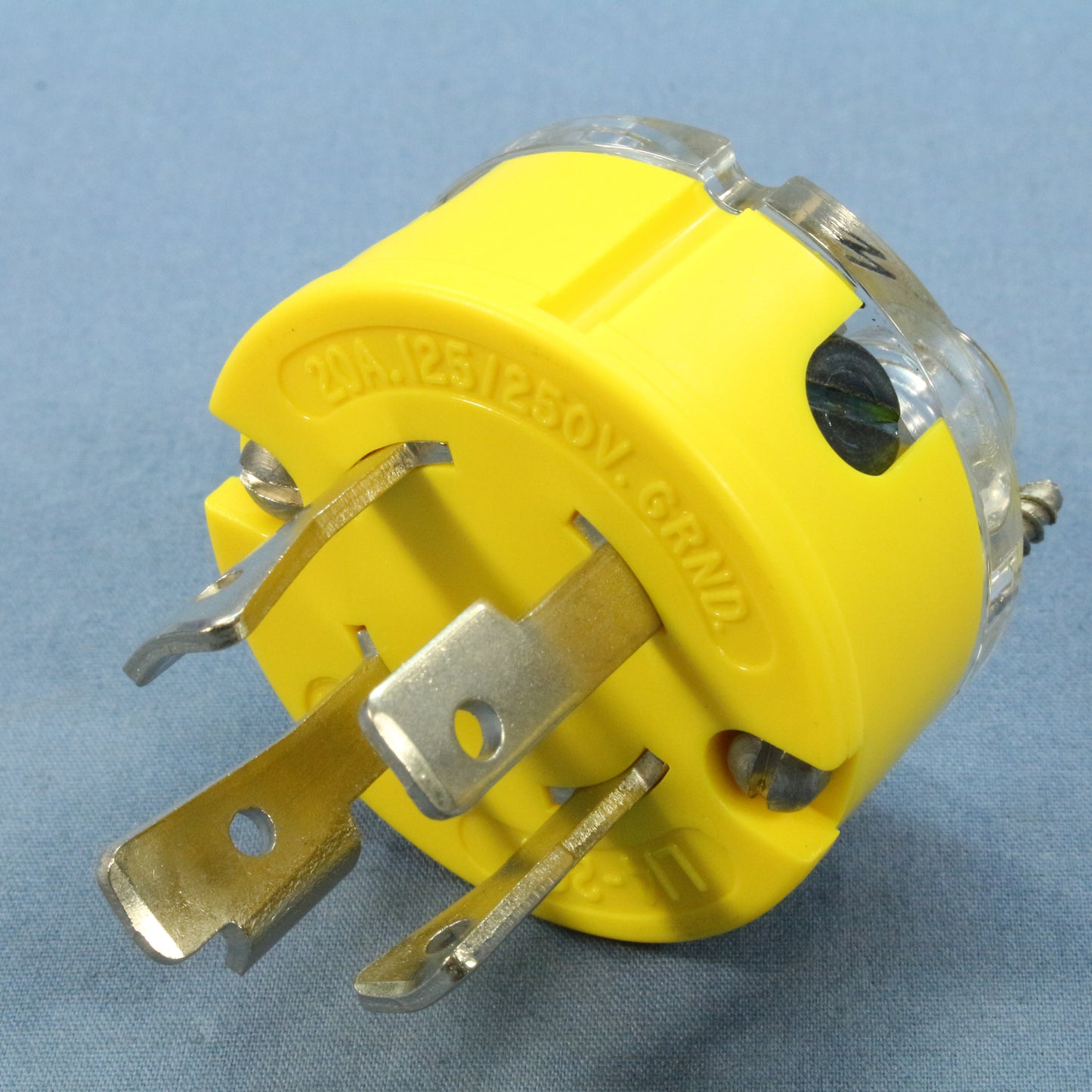 Daniel Woodhead 891L Yellow Nylon Twist-Lock Male Plug L14-20P 3P4W 20A 125/250V